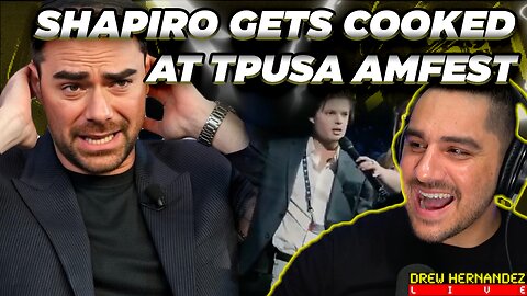 BEN SHAPIRO GETS COOKED AT AMFEST & DOJ EPSTEIN FILES RELEASE CIRCUS
