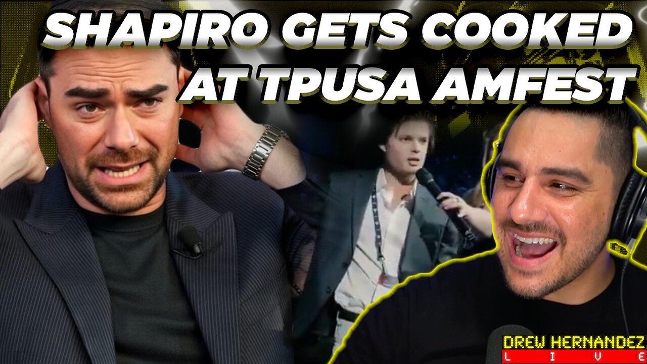 BEN SHAPIRO GETS COOKED AT AMFEST & DOJ EPSTEIN FILES RELEASE CIRCUS