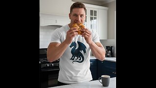 Blue Dragon Realistic Artwork – Majestic Mythical Creature Fantasy Design