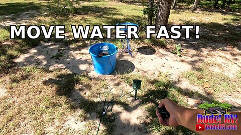💧 Doko BIG PUMP POWER! Move Water Fast with This Compact RV Essential | Dude RV Shorts
