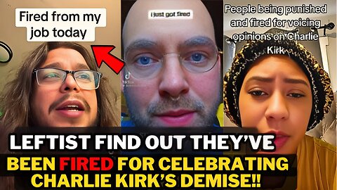 Liberals continue to Lose their jobs really fast for 'MOCKING' Charlie Kirk Incident ONLINE