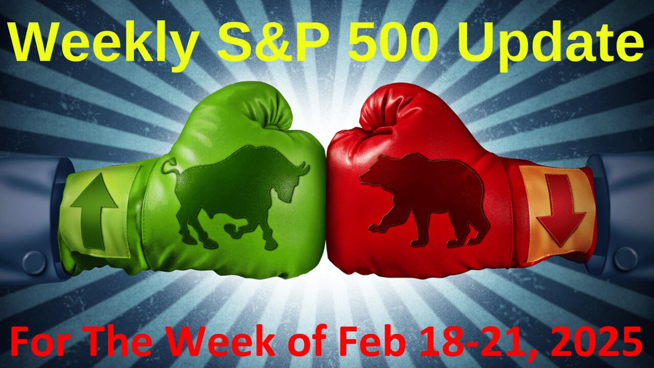 S&P 500 Weekly Market Update for Tuesday Feb 18-21, 2025