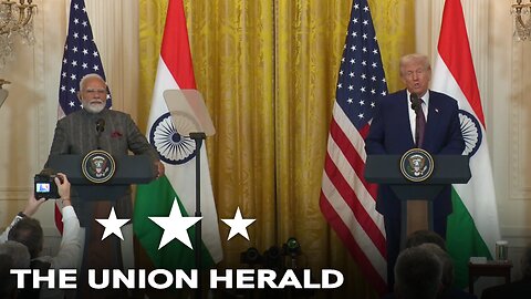 President Trump and Indian Prime Minister Modi Hold a Press Conference
