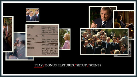 Frost/Nixon - DVD Menu
