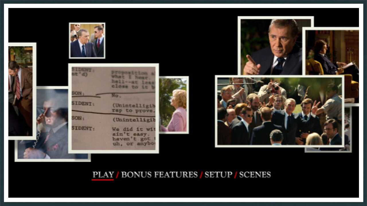Frost/Nixon - DVD Menu