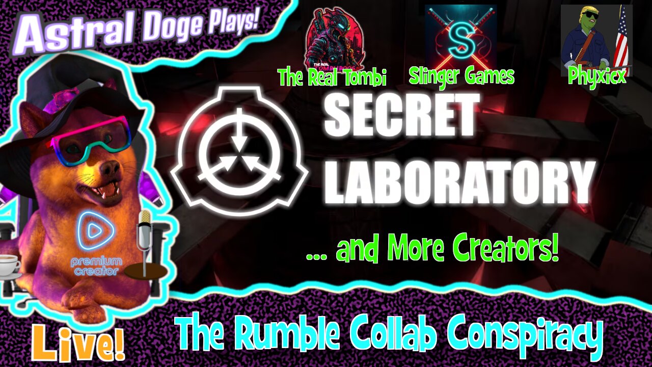 SCP: Secret Laboratory ~LIVE!~ The Rumble Collab Conspiracy