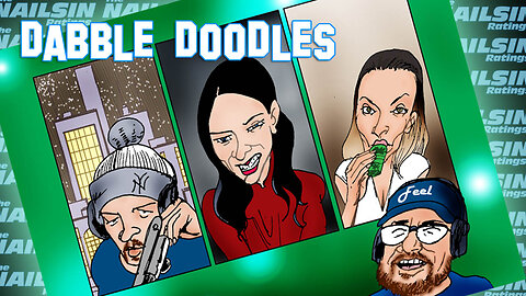 Dabble Doodles: Ashley Vs Kiki!