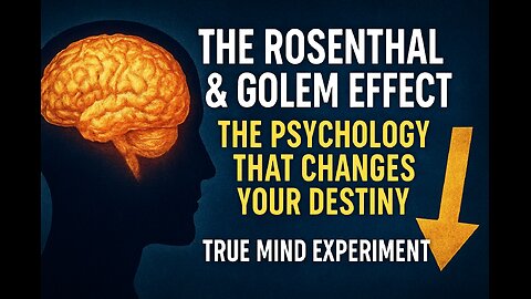 The Rosenthal & Golem Effect: The Psychology That Changes Your Destiny | True Mind Experiment