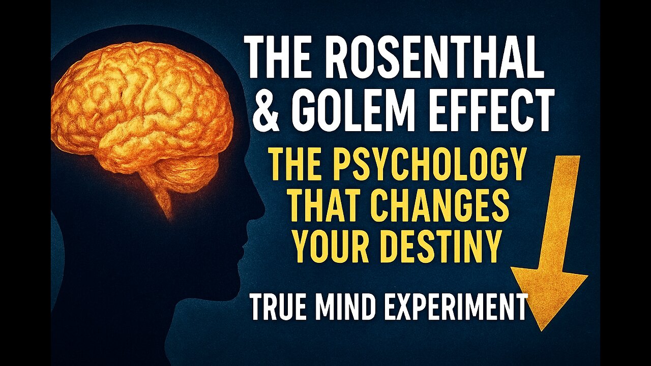 The Rosenthal & Golem Effect: The Psychology That Changes Your Destiny | True Mind Experiment