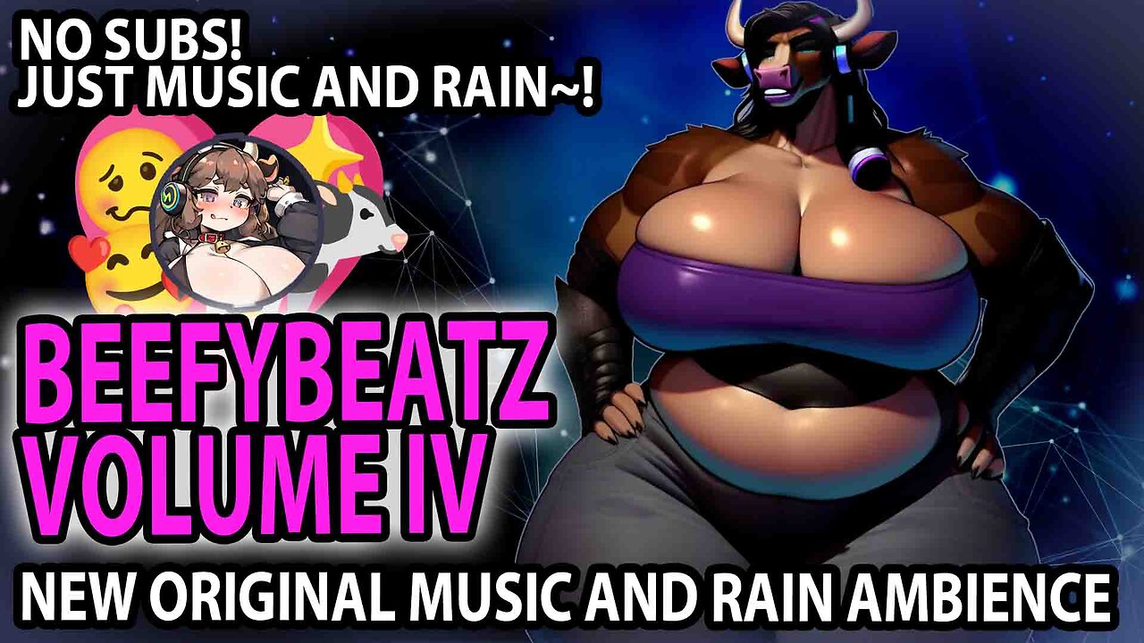 (FULL ALBUM) Beefybeatz Volume 4 - New and Original Music with Rain Ambience 💖🎶🐄