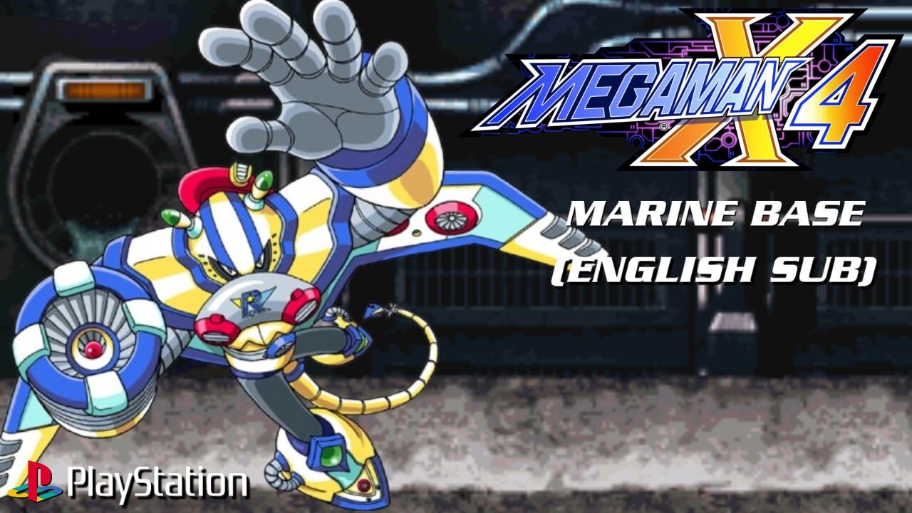 Mega Man X4 - Marine Base (English Sub) ~ PlayStation