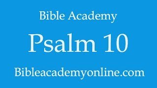 Psalm 10