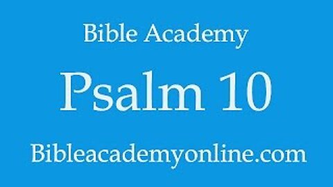 Psalm 10