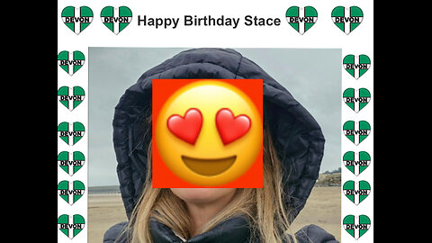 Happy Birthday Stace. Devon 1 London 0 -