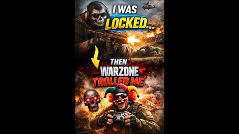 I Was LOCKED… Then Warzone Trolled Me