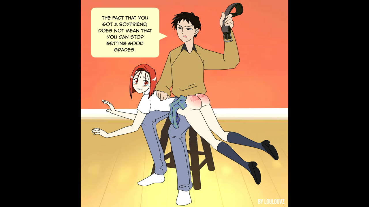 Kare Kano Spanked