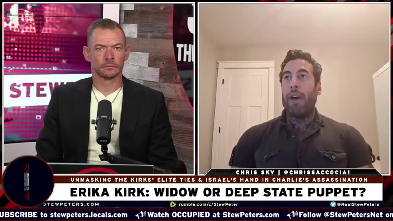 Erika Kirk Unmasked: Web of Israeli Ties Weave Murky Past - Stew Peters