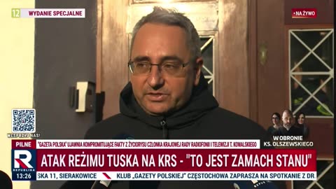 Polcja robi rajd na KRS, żeby zabezpieczyć akta rzecznika dyscyplinarnego Schaba.