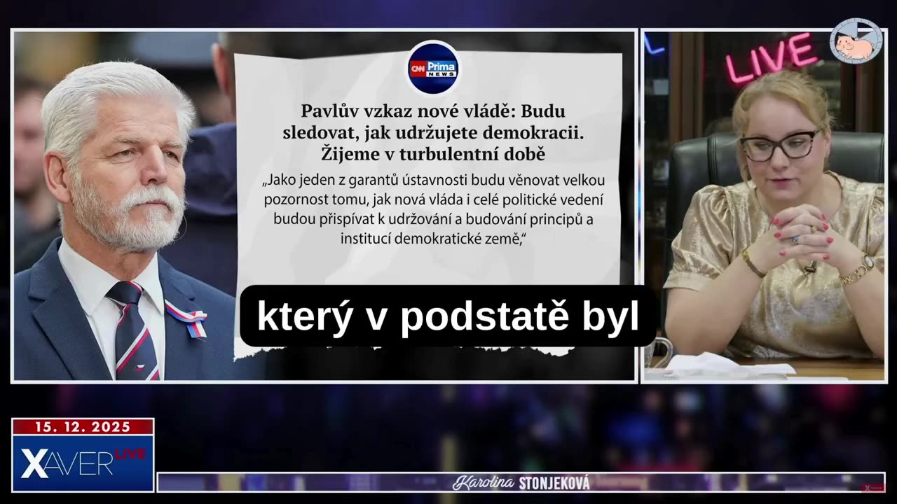 Karolína Stonjeková o Petru Pavlovi