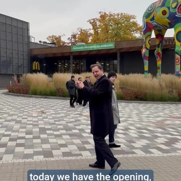 Big Victory in Kyiv! No Power Yet — But a New McDonald’s Opened Near the Zoo 😁