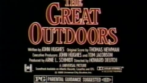 "Great Outdoors" TV Commercial Movie Trailer w/John Candy from 1988