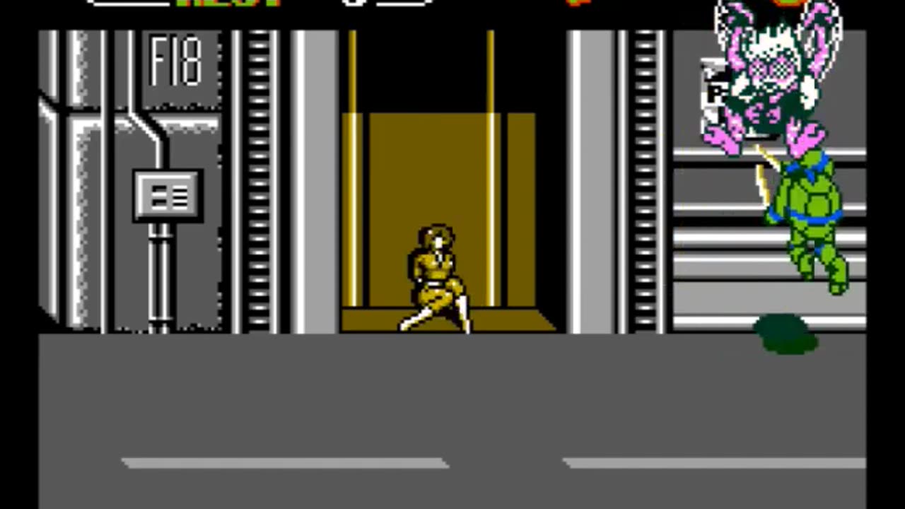 TMNT II NES Port: Professor Baxter Stockman