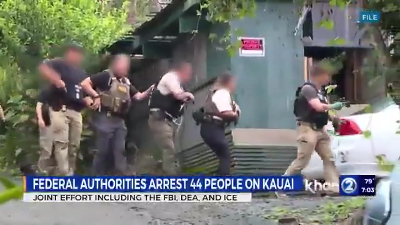 ICE is now conducting raids on the Hawaiian island of Kauai