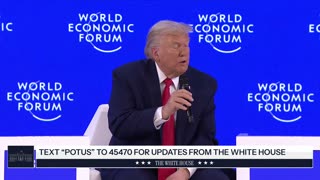 President Trump Delivers a Special Address to the World Economic Forum
