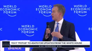 President Trump Delivers a Special Address to the World Economic Forum