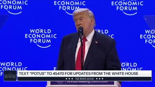President Trump Delivers a Special Address to the World Economic Forum