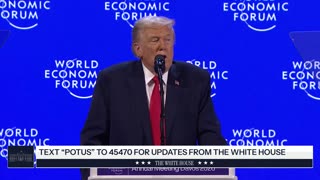 President Trump Delivers a Special Address to the World Economic Forum
