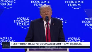 President Trump Delivers a Special Address to the World Economic Forum