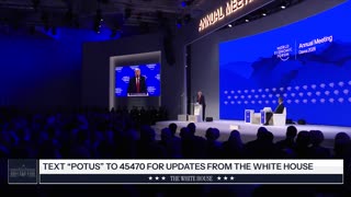 President Trump Delivers a Special Address to the World Economic Forum