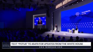 President Trump Delivers a Special Address to the World Economic Forum
