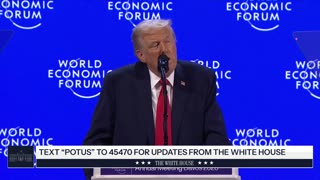 President Trump Delivers a Special Address to the World Economic Forum