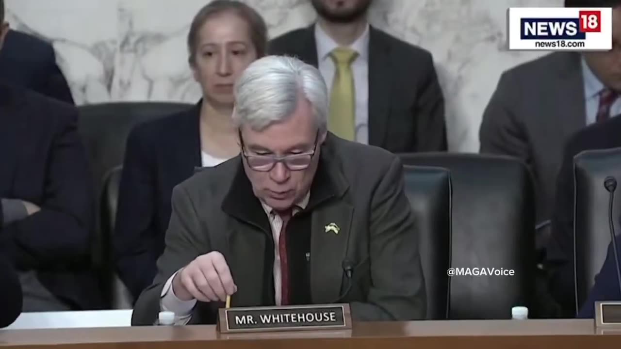 Sen. Whitehouse said Kash Patel is very dangerous because of all his “Wild MAGA Behavior”.