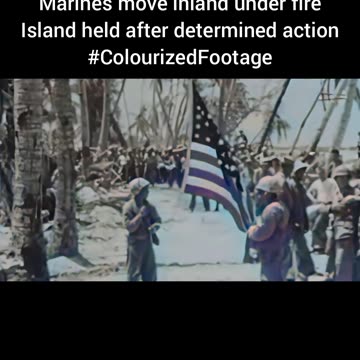 US Marines Battle Tarawa 1943 Pacific