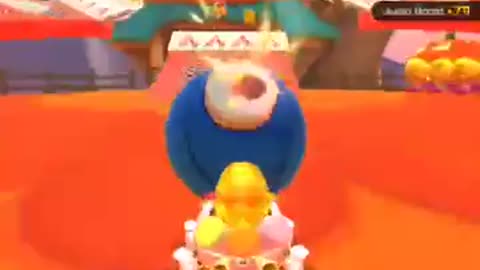 Mario Kart Tour gameplay Halloween Tour: Larry Cup