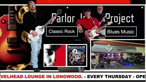 Parlor Jones Project - Open Jam at The Shovelhead Lounge in Longwood, FL.