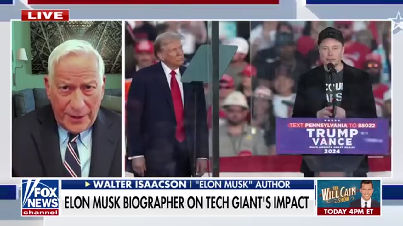 Elon Musk biographer offers big prediction for Trump term