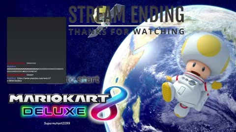 1_9_22 edition of Mario Kart 8 Deluxe. Racing with MysticGamer