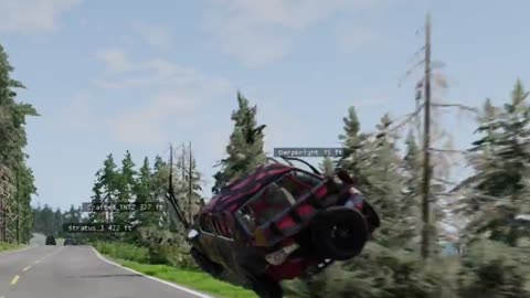AWESOME 1st Person wreck in Beamng