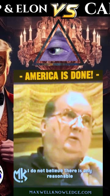 THANK GOD FOR TRUMP AND ELON. WHAT THEY BOTH ARE UP AGAINST.