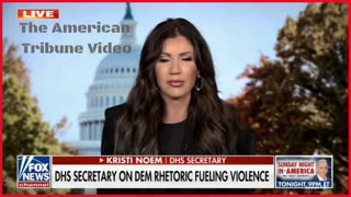 WATCH: Noem Explodes on Dems, Exposes How They’re Putting ICE Agents’ Lives at Risk