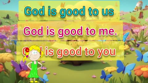 God Loves me, God Loves you Children's Song | Christian Kids Songs | #Gitte