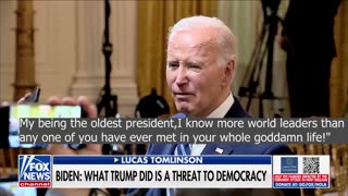 Angry Biden SNAPS at Reporters