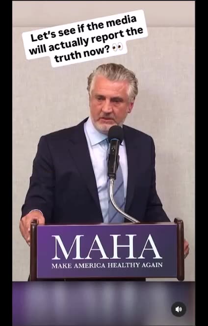 Let's see if the media will actually report the truth now? 👀