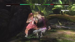 Dead or Alive 5 Last Round: Kasumi (costume 45) vs Kasumi - 4K