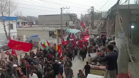 POK - 11 FEB 2025-Maqbool Butt Shaheed Anniversary Protest