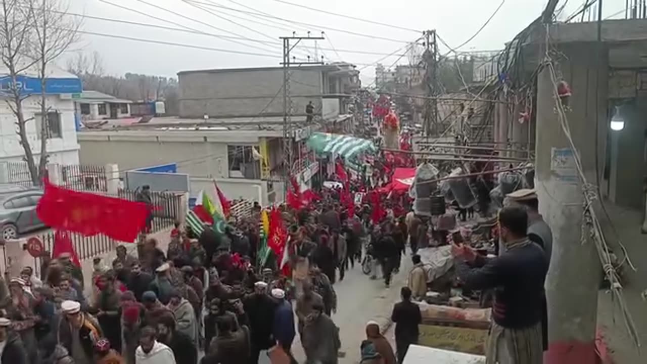 POK - 11 FEB 2025-Maqbool Butt Shaheed Anniversary Protest